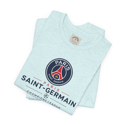 PSG Champions League Final Unisex Soccer Jersey Short Sleeve Tee