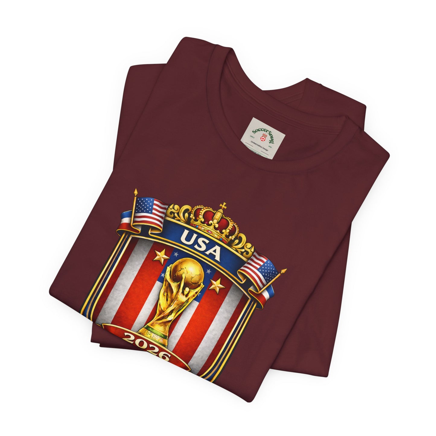 USA Soccer 2026 World Cup Crest T-Shirt