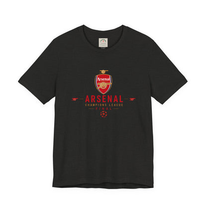 Arsenal Champions League Final Unisex Soccer Jersey Short Sleeve Tee