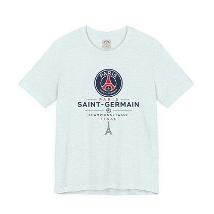 PSG Champions League Final Unisex Soccer Jersey Short Sleeve Tee
