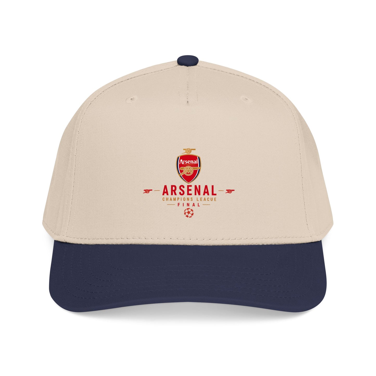 Arsenal Champions League Mid Profile Baseball Hat