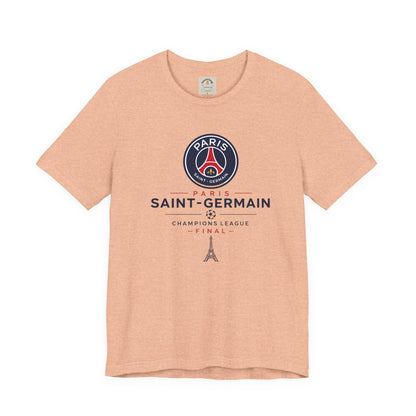 PSG Champions League Final Unisex Soccer Jersey Short Sleeve Tee