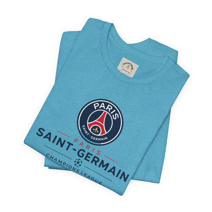 PSG Champions League Final Unisex Soccer Jersey Short Sleeve Tee