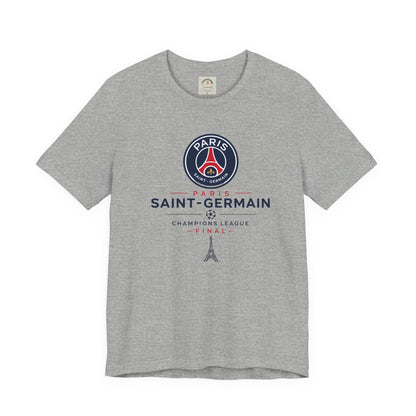 PSG Champions League Final Unisex Soccer Jersey Short Sleeve Tee